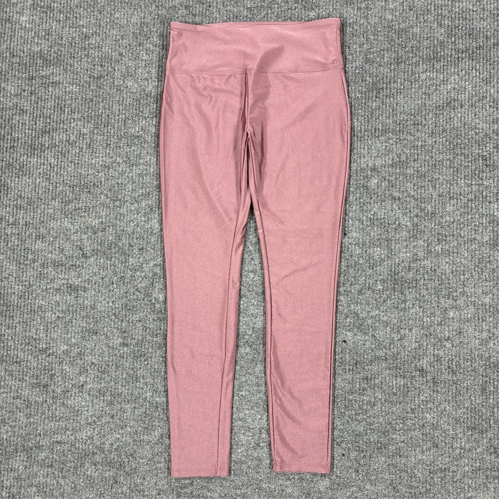 Forever 21 Womens Medium Mauve Mid Rise Active Leggings Yoga Workout Pants